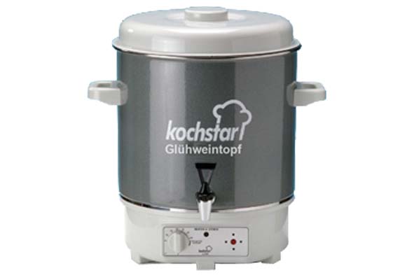 Kochstar Glühweinkessel + Thermostat 27L